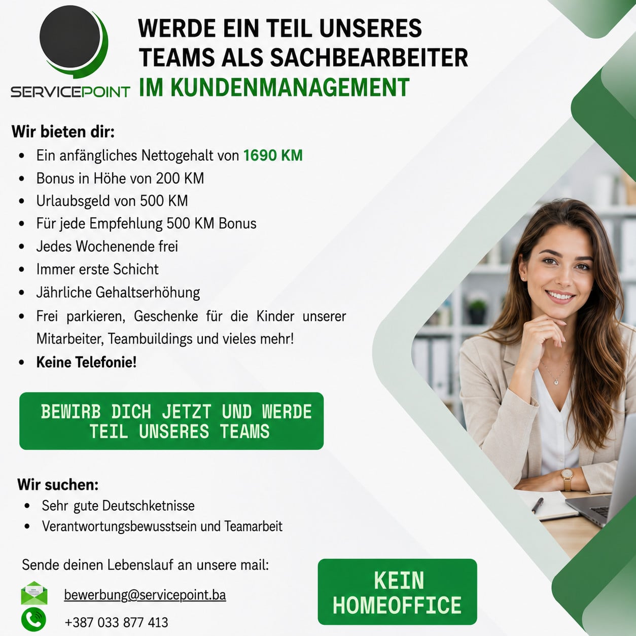 Sachbearbeiter im Kundenmanagement (m/w)