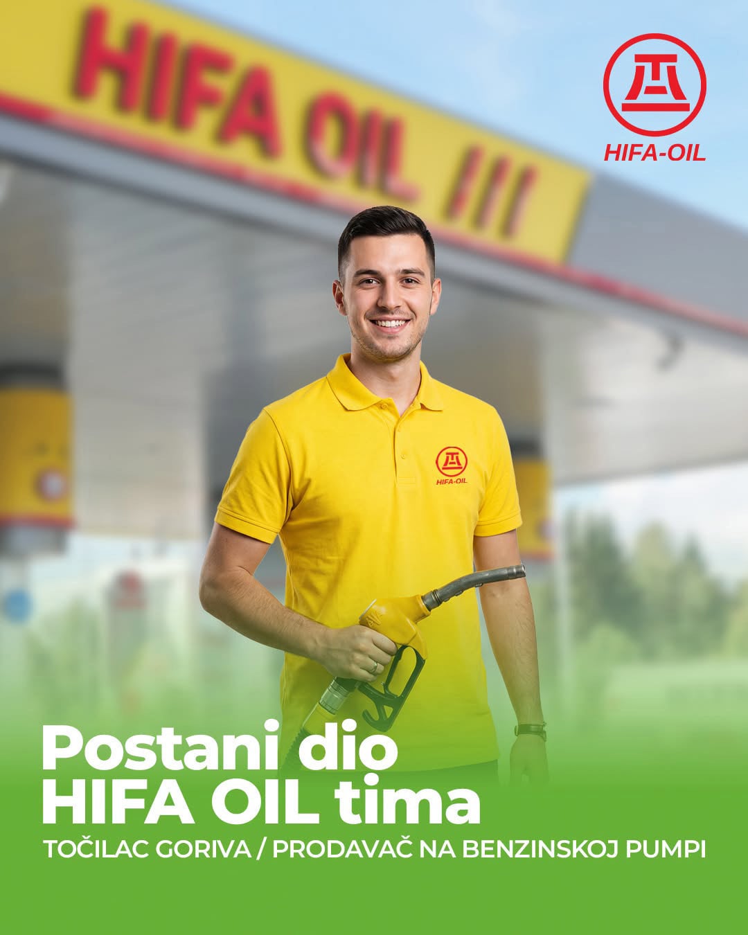 Točilac goriva - Prodavač na benzinskoj pumpi (m/ž)