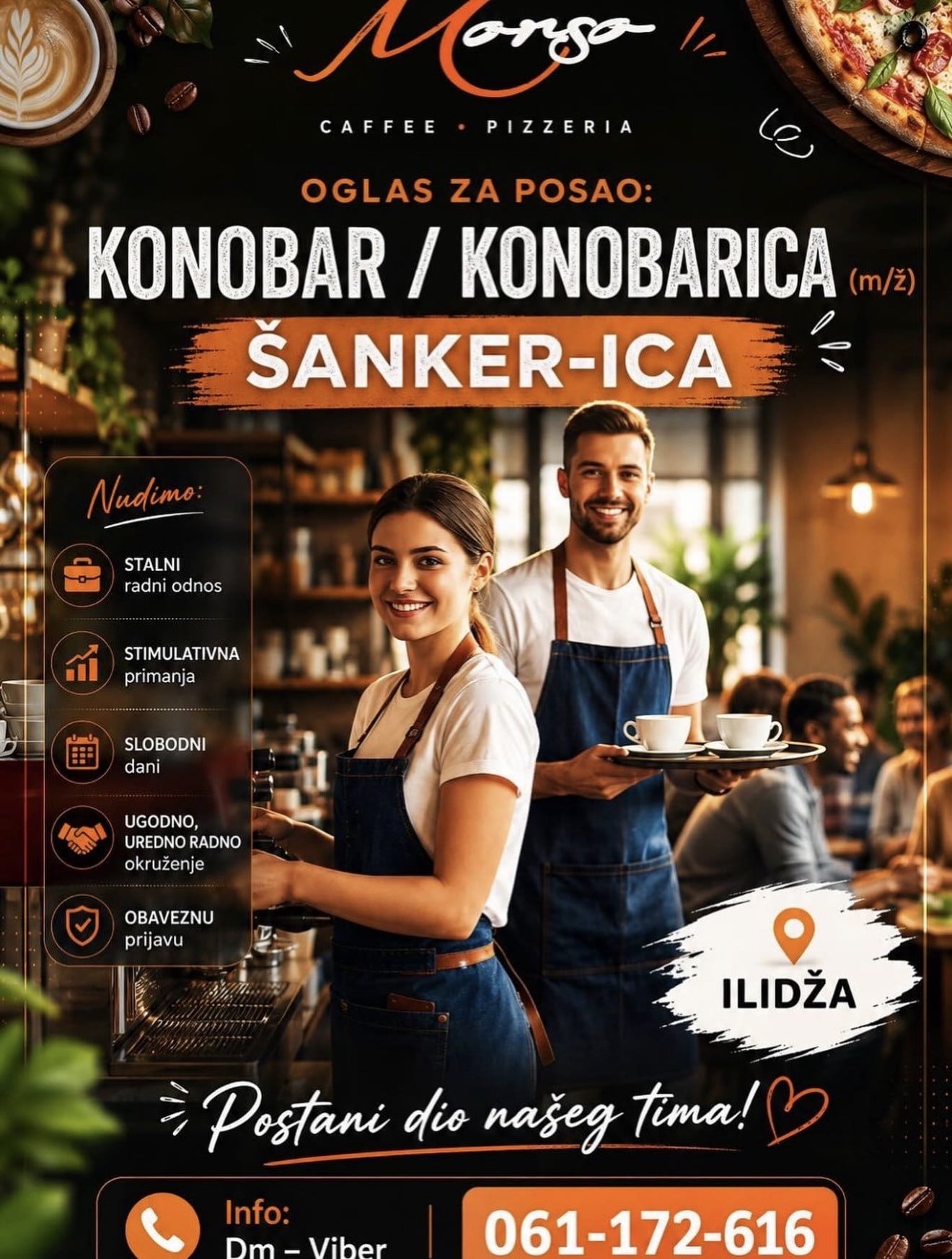 Konobar (m/ž)