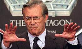 Rumsfeld: SAD ne žele dugoročnu vojnu prisutnost u Iraku