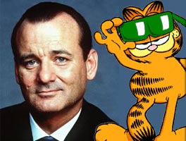 Bill Murray je Garfield