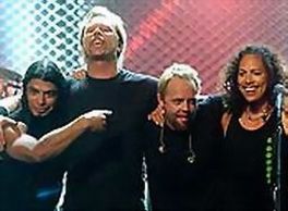 S lijeva na desno: Robert Trujillo, James Hetfield, Lars Ulrich i Kirk Hammett
