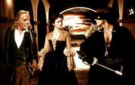 Anthony Hopkins, Catherine Zeta-Jones i Antonio Banderas u 'Mask of Zorro' - 1998