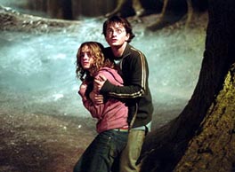 Emma Watson i Daniel Radcliffe u filmu 'Harry Potter and the Prisoner of Azkaban'