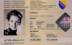 Od 1. januara 2004. u Hrvatsku s ličnom kartom