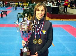 Arnela Odžaković, članica karate kluba 'Bushido'