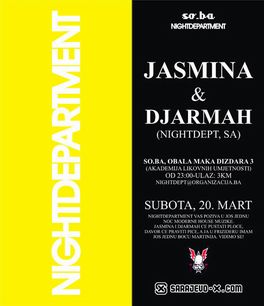 Nightdepartment @ so.ba; 20/03/04