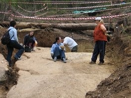 Iskopavanje na Visočici