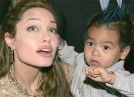 Angelina Jolie i Maddox