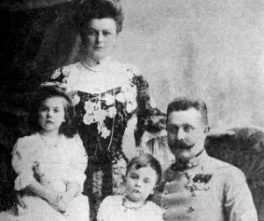 Franc Ferdinand sa porodicom