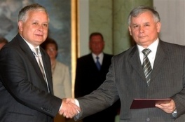 Lech i Jaroslaw Kaczynski
