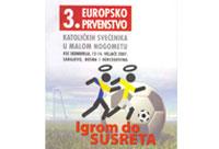 Raspored takmičenja na 3. europskom prvenstvu katoličkih svećenika