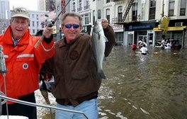 Bush na pecanju u New Orleansu