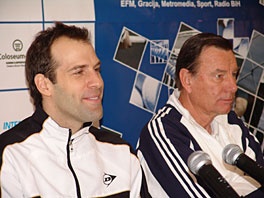 Greg Rusedski i Nikola Pilić