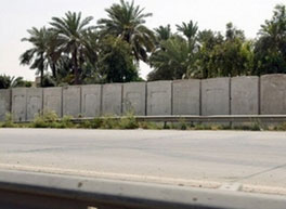 Bagdadska barijera; Foto: AFP