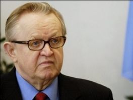 Martti Ahtisaari; Foto: AFP