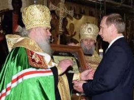 patrijarh Aleksij II i Vladimir Putin
