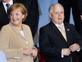 Merkel i Kaczynski