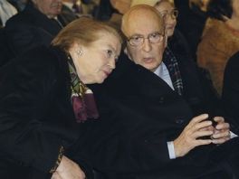Foto: AP; Clio i Giorgio Napolitano