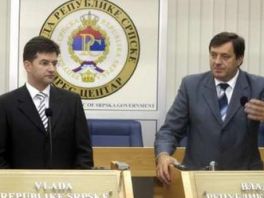 Foto: Lajčak i Dodik