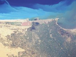 Aleksandrija - satelitski snimak