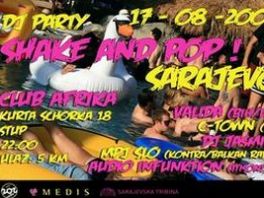 Party "Shake and pop" u klubu "Afrika"