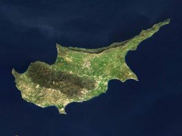 Kipar - satelitski snimak