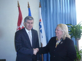 Čović se susreo s ambasadoricom Francuske