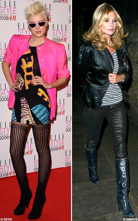 Agyness Deyn i Kate Moss