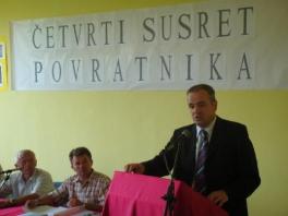 Predstavnici HDZ-a BiH na susretu povratnika u Bosanski Šamac