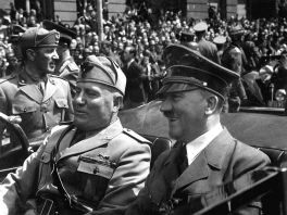 Mussolini i Hitler, juni 1940.