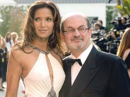 Salman Rushdie sa bivšom suprugom Padmom Lakshmi (2007)