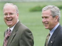 Karl Rove i George W. Bush, Foto: AP