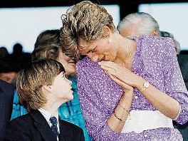 Princ William s majkom 1991. godine