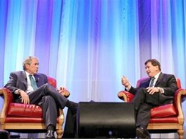 Bush održao prvo predavanje nakon odlaska s dužnosti