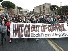 Hiljade ljudi na ulicama Rima zbog ekonomske krize
