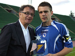 Miroslav Blažević i Zvjezdan Misimović (Foto: Fotoservis)