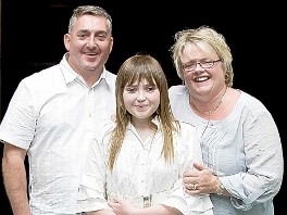 Hannah Clark s roditeljima