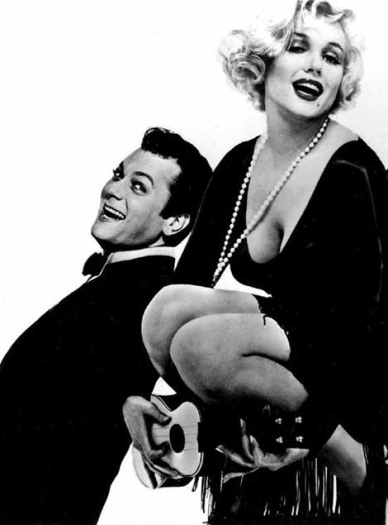 Tony Curtis i Marilyn Monroe
