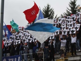 Sa utakmice Slavija - Željezničar (Foto: Feđa Krvavac/Fotoservis)