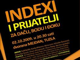 Ulaznice za koncert "Indexi i prijatelji" u prodaji od 21. 9.