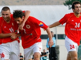 Igrači FK Veleža iz Mostara
