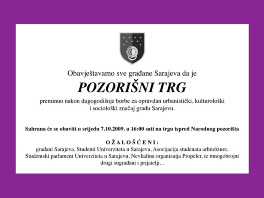 Preminuo Pozorišni trg?!