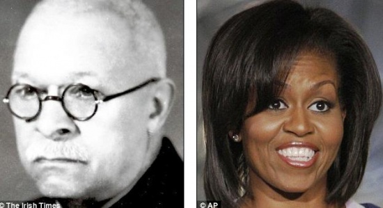 Dolphus Shields i Michelle Obama