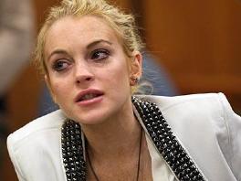 Lindsay Lohan na sudu (Foto: AP)