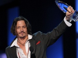 Johnny Depp na dodjeli