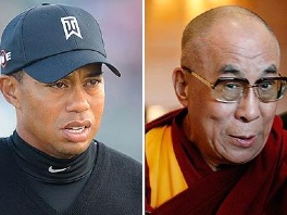 Tiger Woods i Dalaj-lama