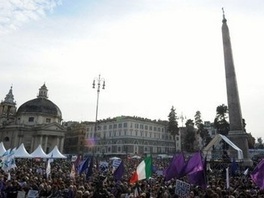 Demonstracije protiv Berlusconija