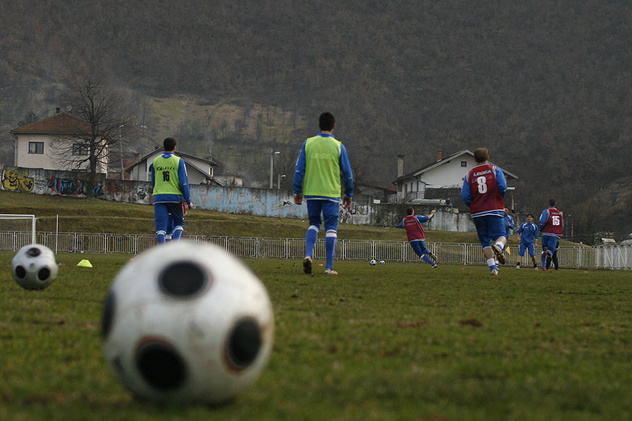 Sa treninga reprezentacije (Foto: Feđa Krvavac/Fotoservis.ba)