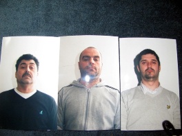 Uhapšeni Rumuni (Foto: SRNA)